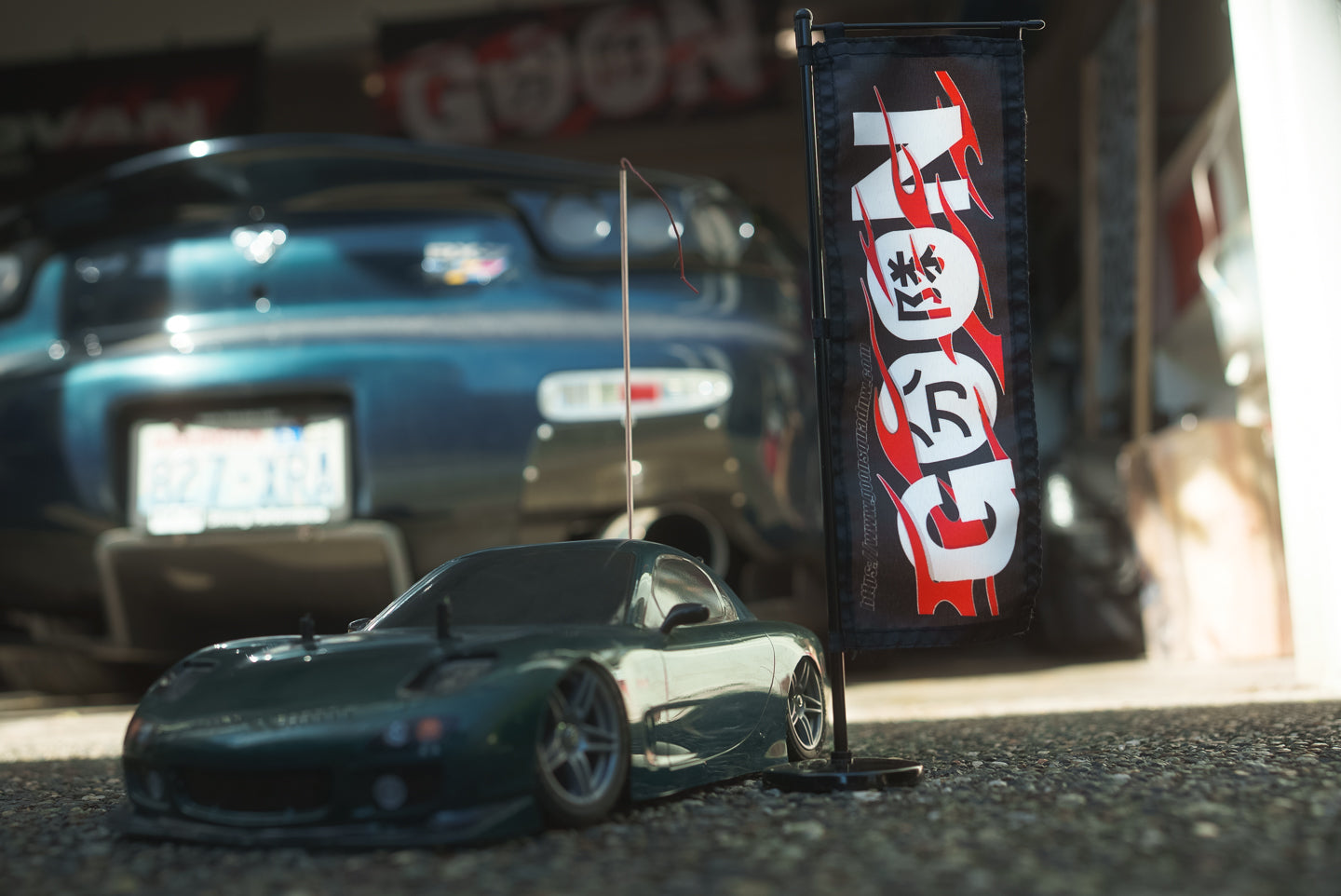 Mini Nobori Flag with Stand