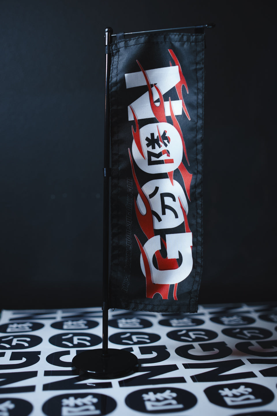 Mini Nobori Flag with Stand